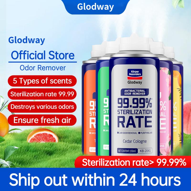 Glodway -99.9% Germ-killing Car Fragrance / 5 Scents / Easy to Use