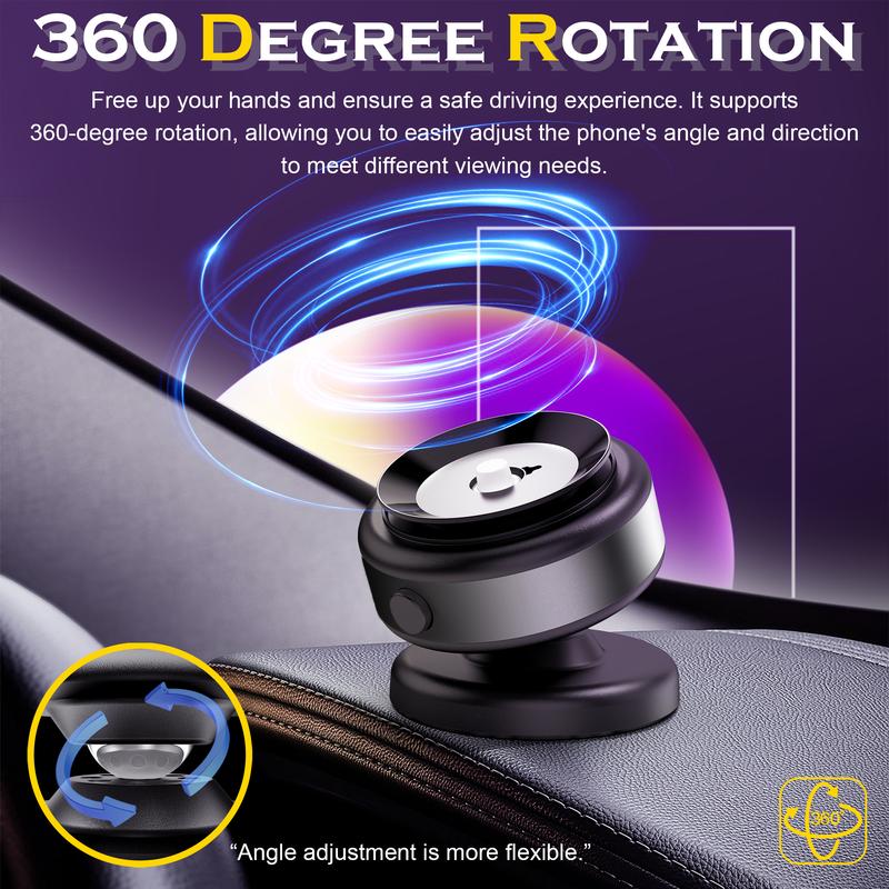 360° Rotatable Car Magnetic Phone Holder, Car Navigation Holder