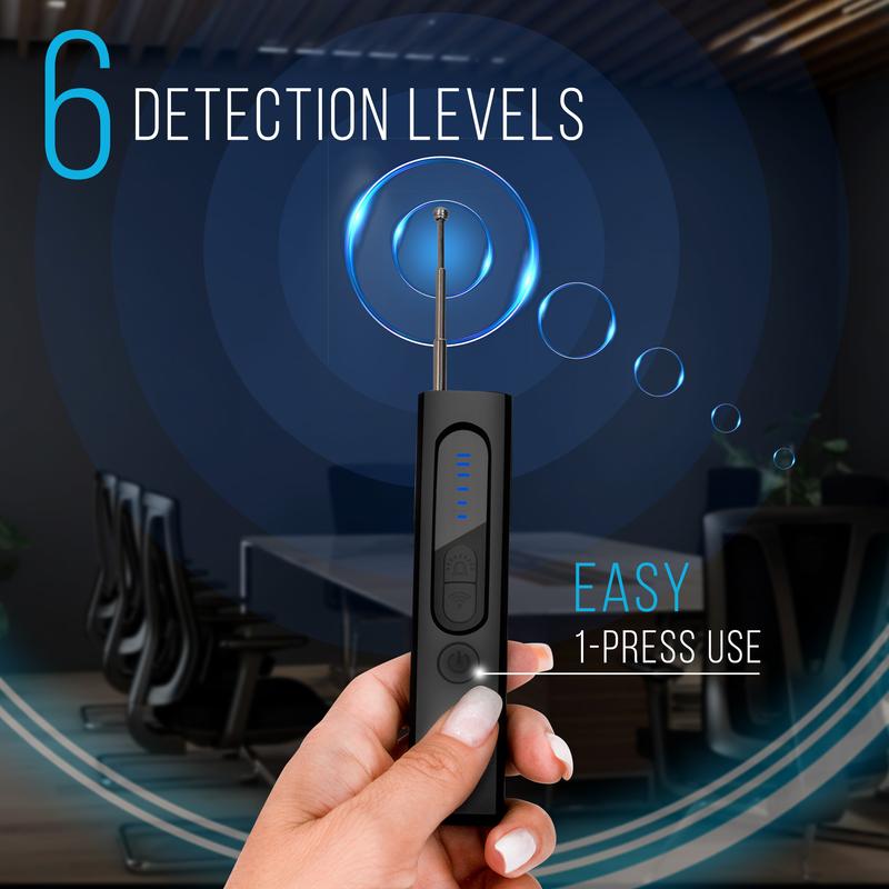 The Hidden Camera Detector (Military Grade, With Built-In RF And GPS Tracking Detection) for Hotel and Airbnb Safety